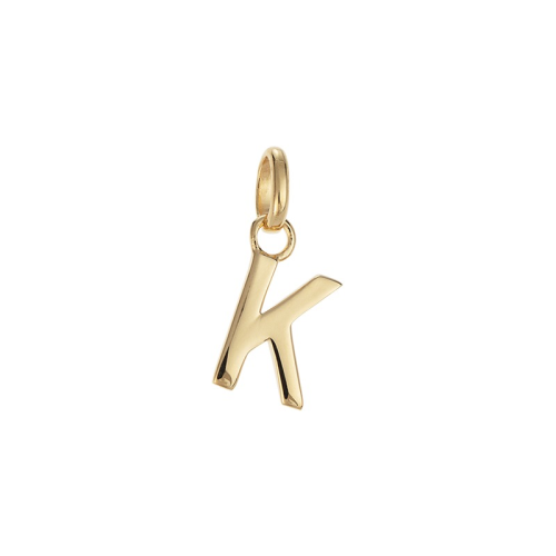 Kirstin Ash Initial Outline A-Z 18K Gold Vermeil