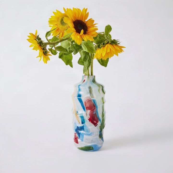 Kip & Co Swirl Portofino Tall Vase