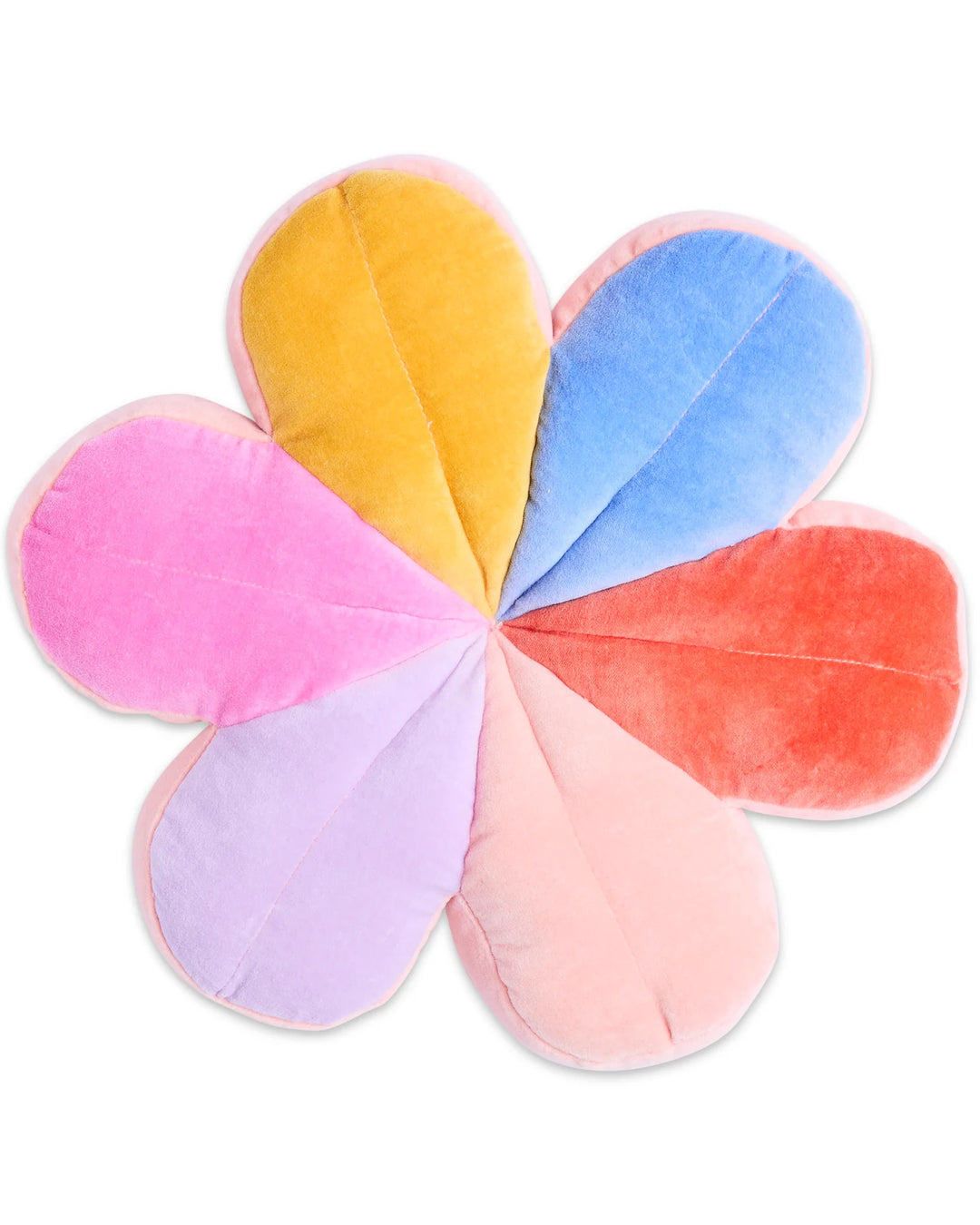 Kip & Co Sunny Field Velvet Petal Cushion