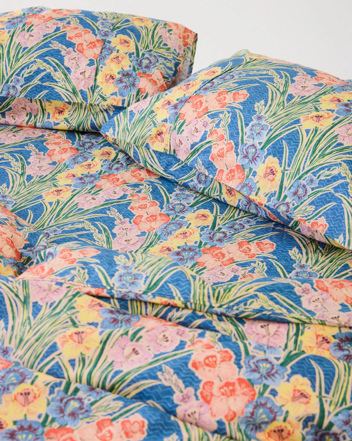 Kip & Co x Anna Spiro Gladiolus Organic Cotton Quilt Cover