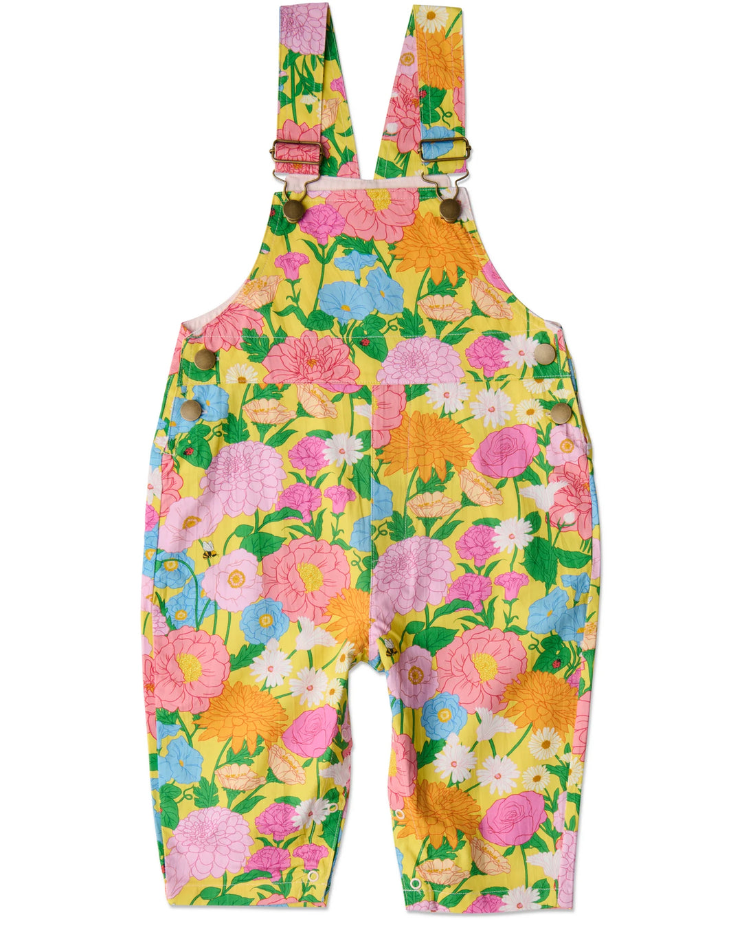 Kip & Co Follow The Sun Baby Cotton Drill Overalls