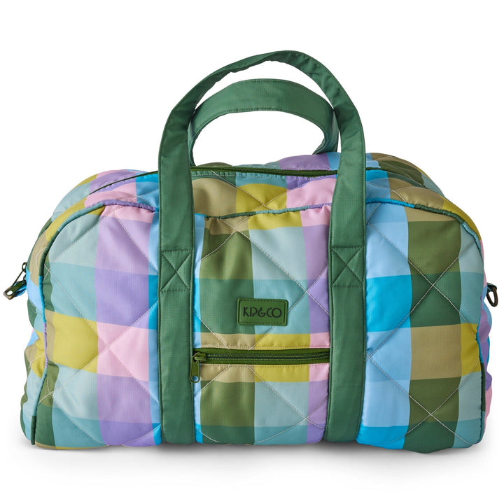 Kip & Co Sorbet Tartan Duffle Bag