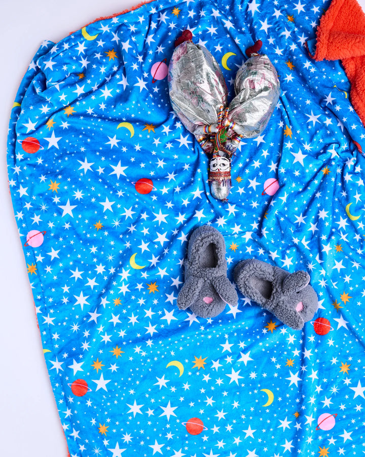 Kip & Co Stars And Moon Kids Kuddle Blanket