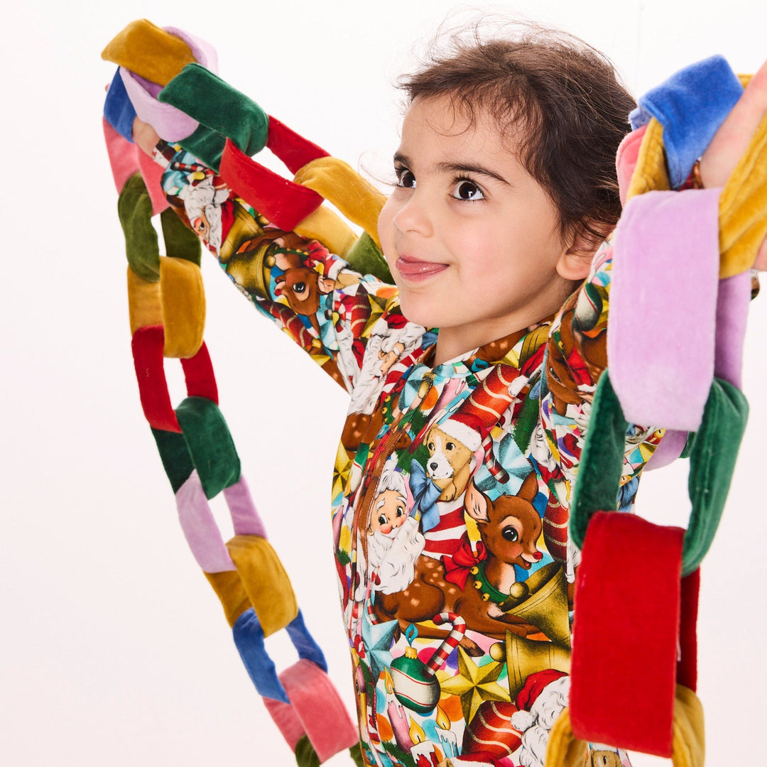 Kip & Co Festive Velvet Chain Garland