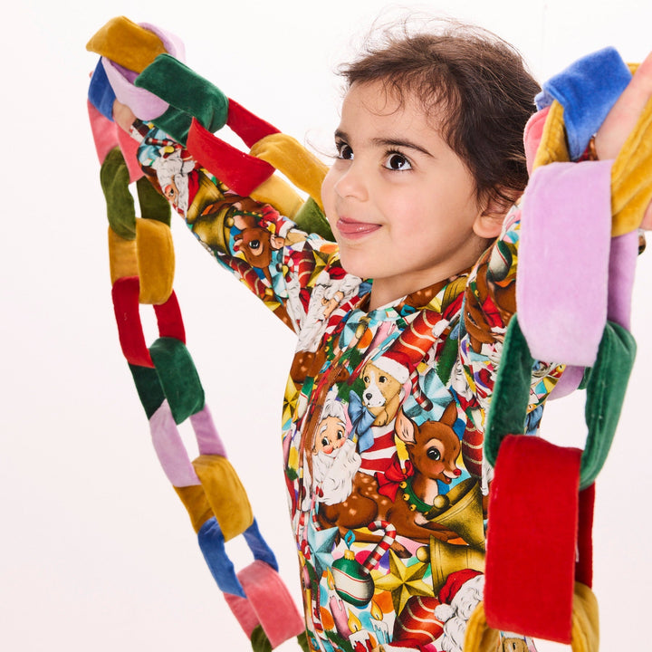 Kip & Co Festive Velvet Chain Garland