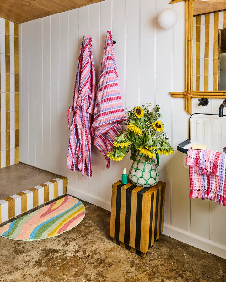 Kip & Co Sorbet Soiree Waffle Bath Robe