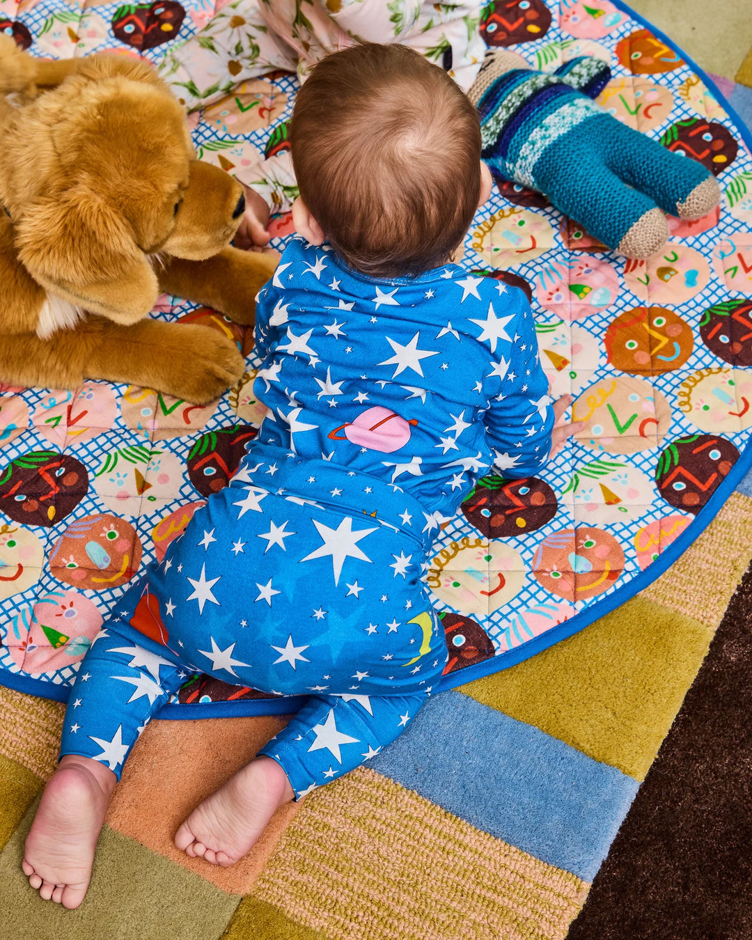 Kip & Co Cheer Up Baby Quilted Baby Play Mat