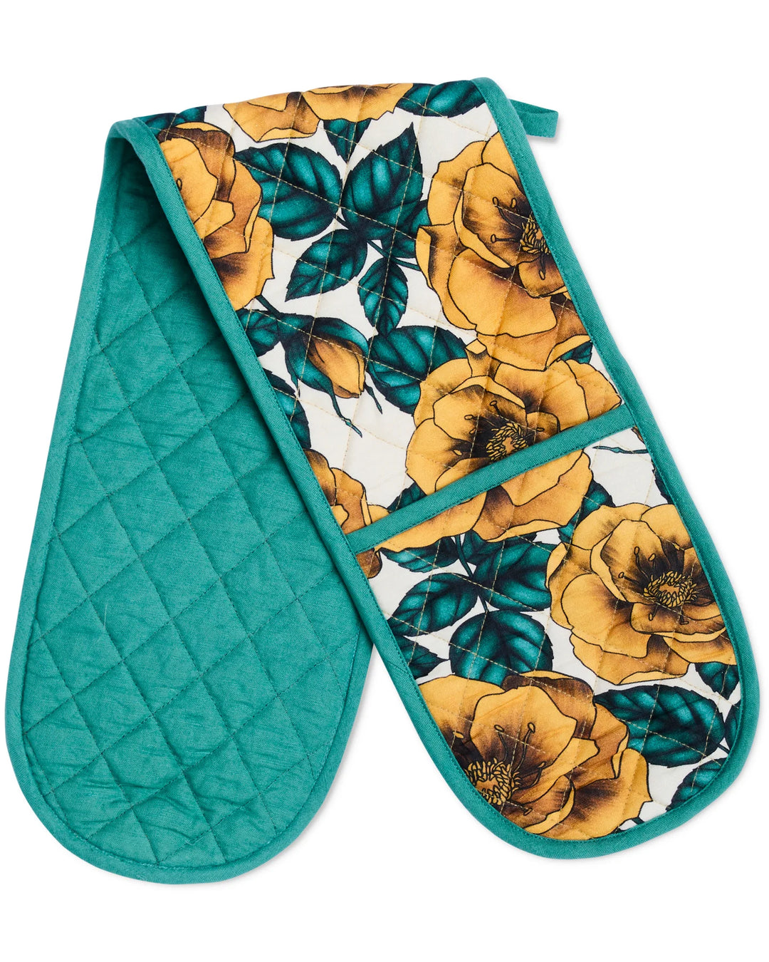Kip & Co Golden Peony Double Oven Mitt