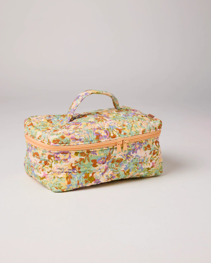 Kip & Co Forever Mine Quilted Cotton Toiletry Case