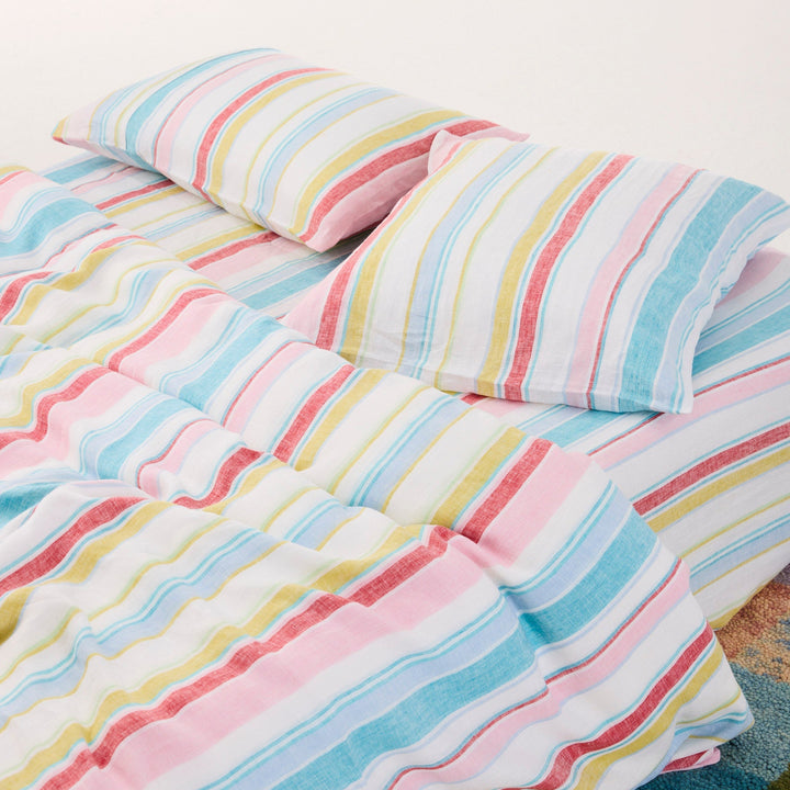Kip & Co Bellissimo Stripe Linen European Pillowcases