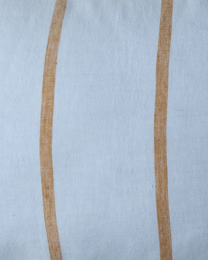 Kip & Co Como Stripe Linen Fitted Sheet