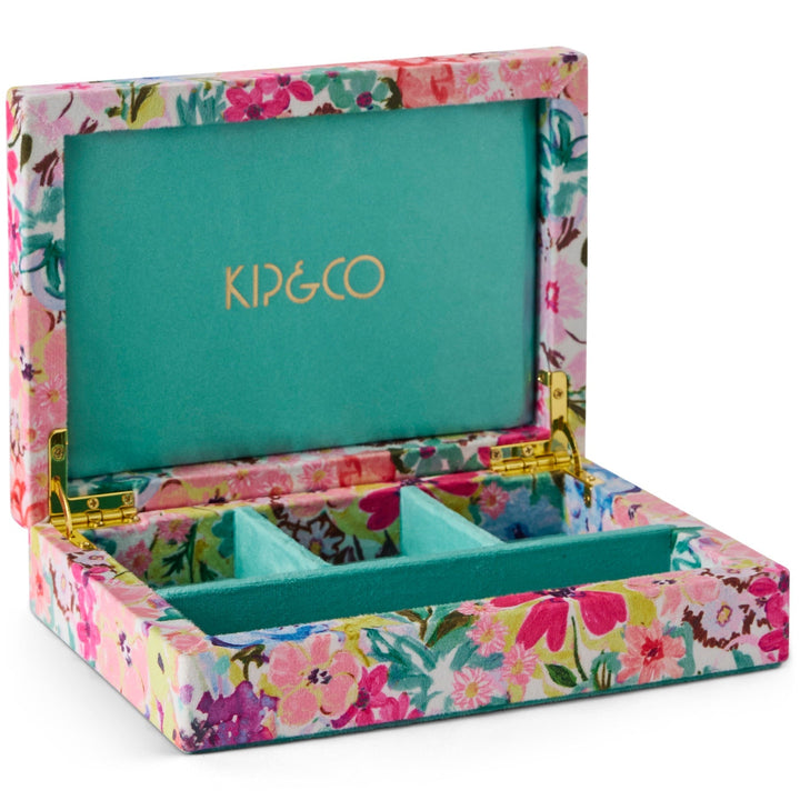 Kip & Co Alfresco Velvet Jewellery Box Small