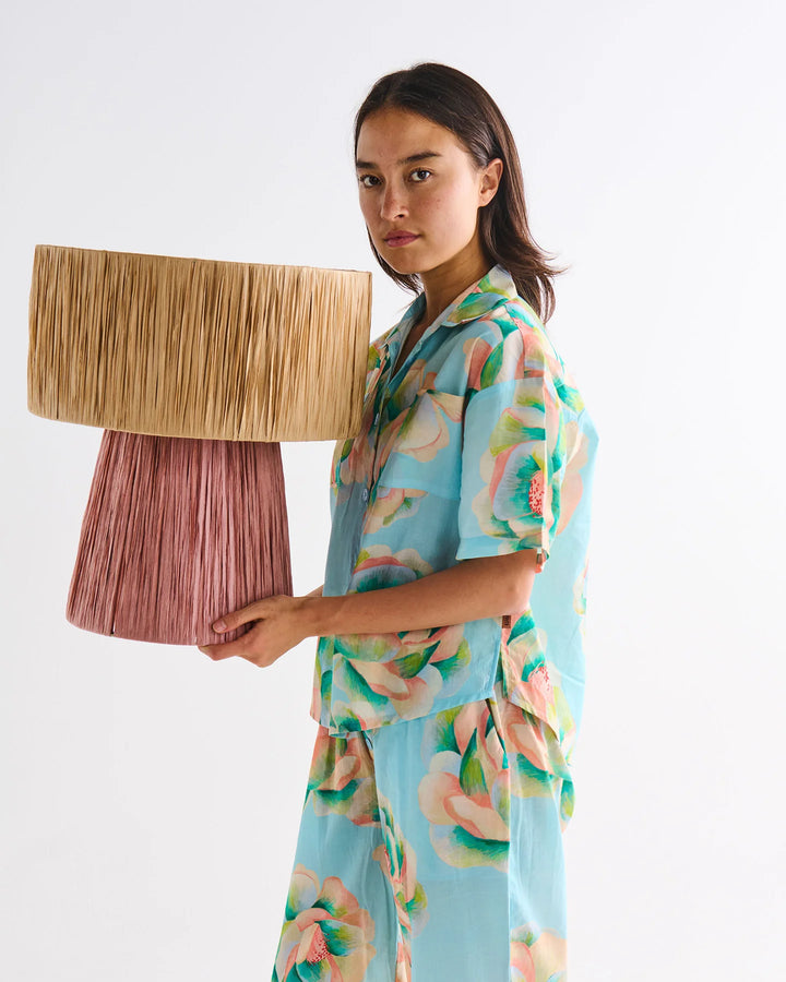 Kip & Co Sassafras Raffia Lamp