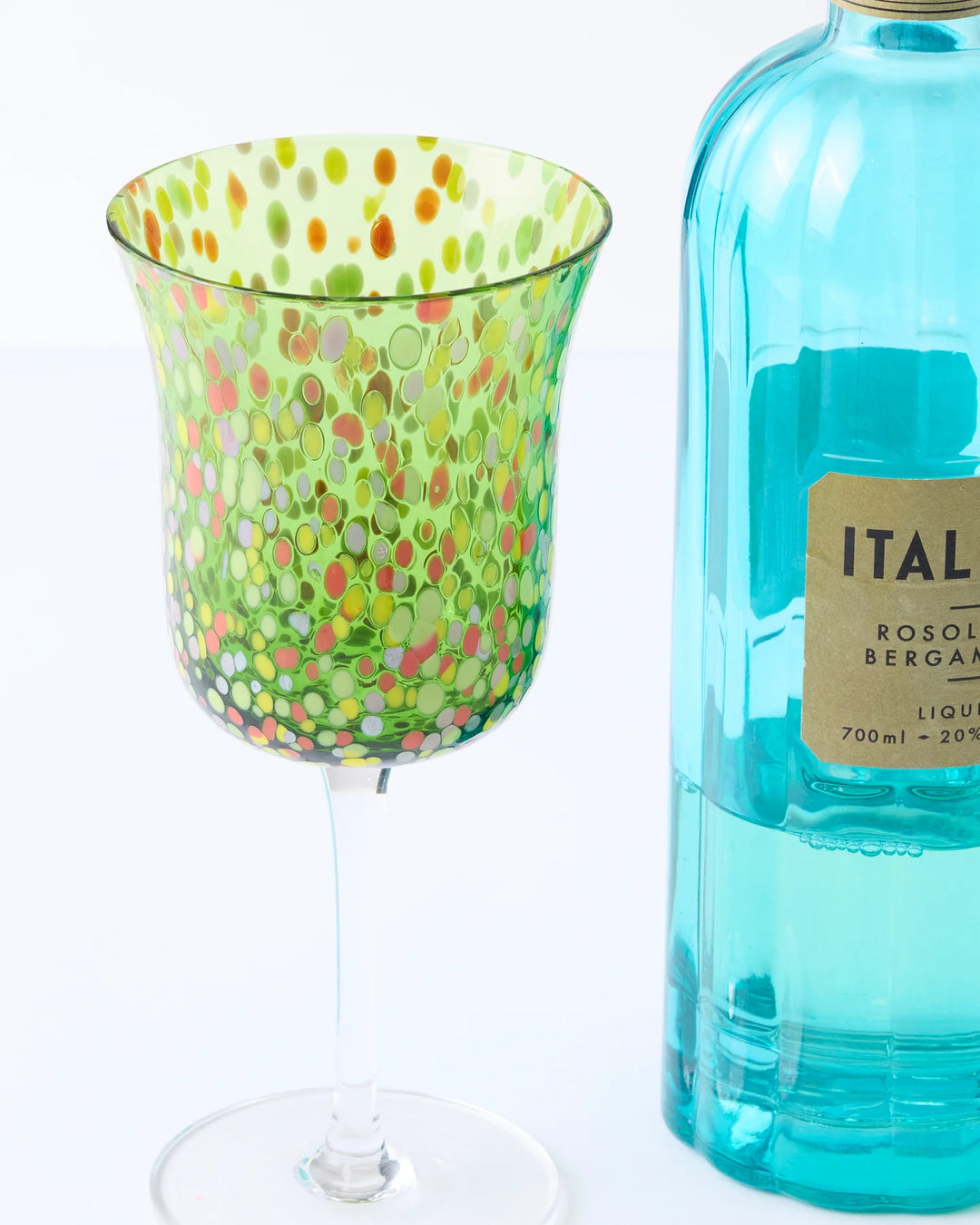 Kip & Co Garden Soiree Speckle Wine Glass 2P Set