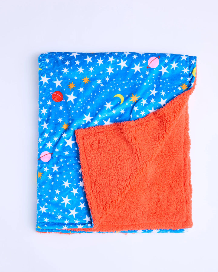Kip & Co Stars And Moon Kids Kuddle Blanket