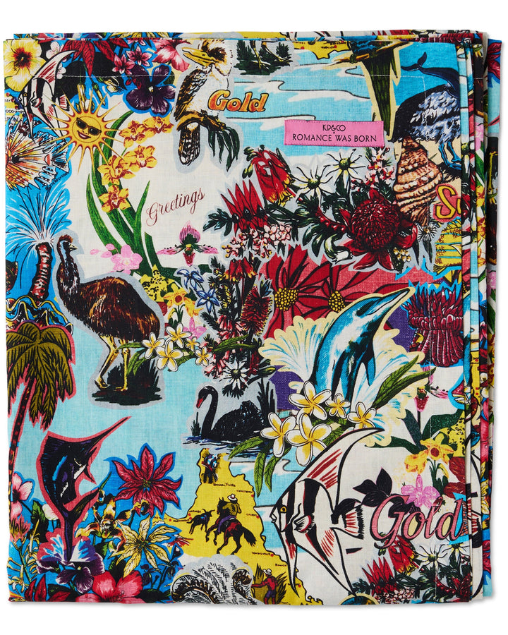 Kip & Co x Romance Was Born Ozzie Tablecloth