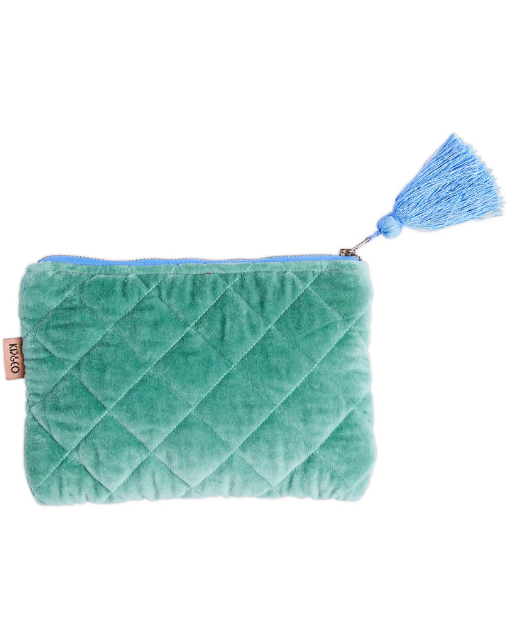 Kip & Co Seabed Velvet Cosmetics Purse