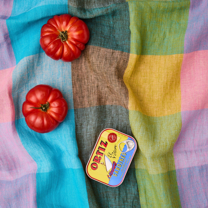 Kip & Co Sorbet Tartan Tablecloth