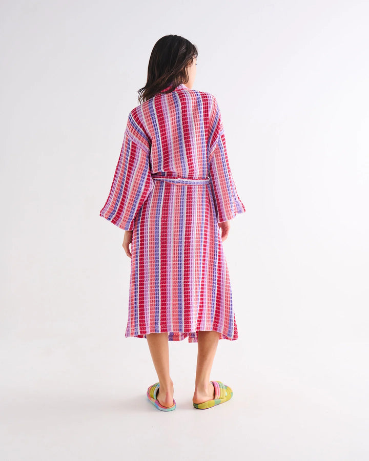 Kip & Co Sorbet Soiree Waffle Bath Robe