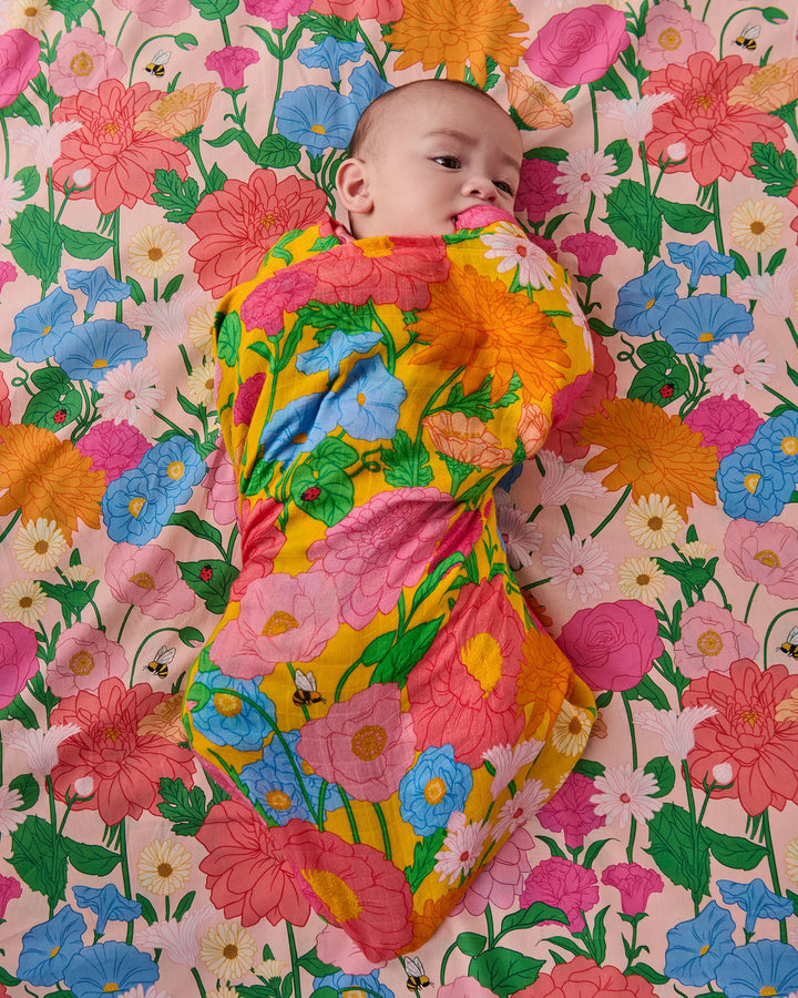 Kip & Co Follow The Sun Yellow Bamboo Swaddle
