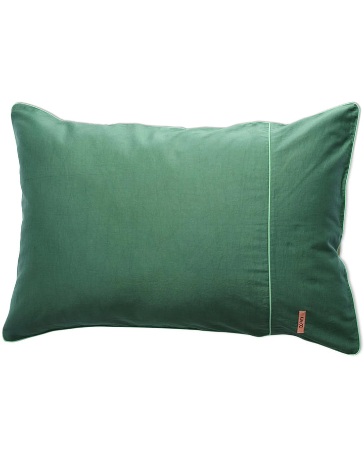 Kip & Co Glow In Green Bamboo Cotton Pillowcases