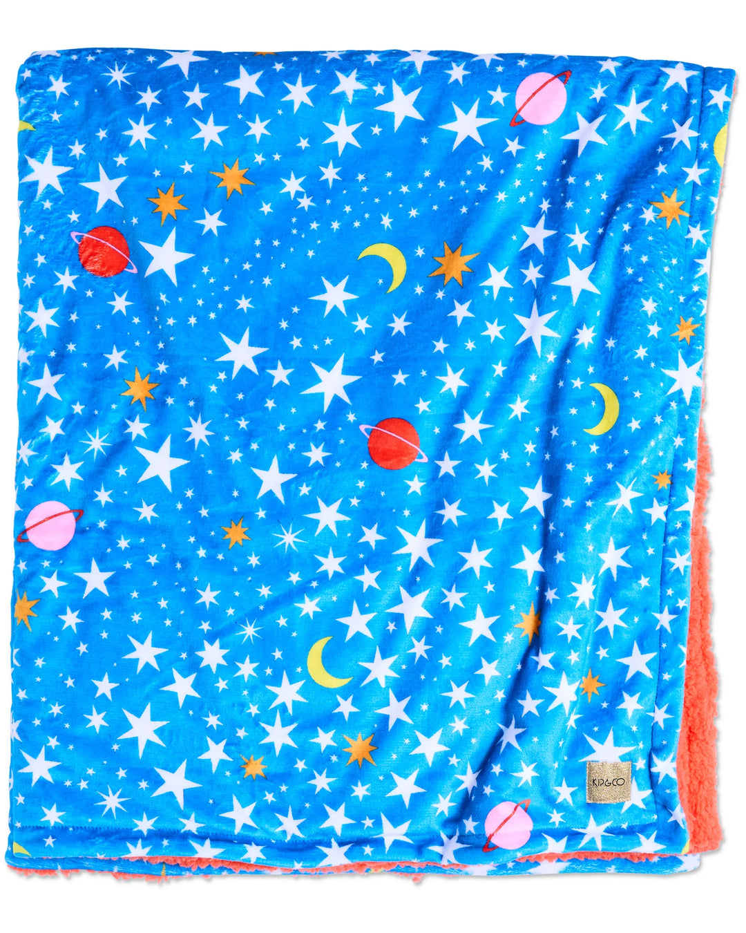 Kip & Co Stars And Moon Kids Kuddle Blanket