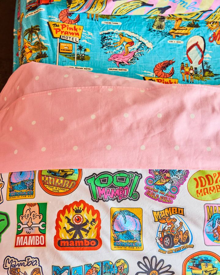 Kip & Co x Mambo Sticker Club Organic Cotton Quilt Cover