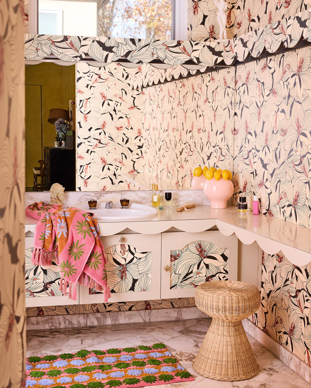 Kip & Co Little Daisy Bath Mat