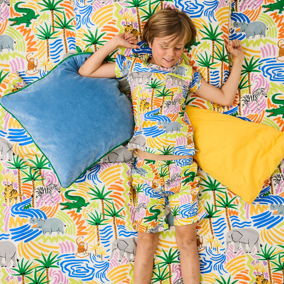 Kip & Co Cloud Break Velvet Cushion