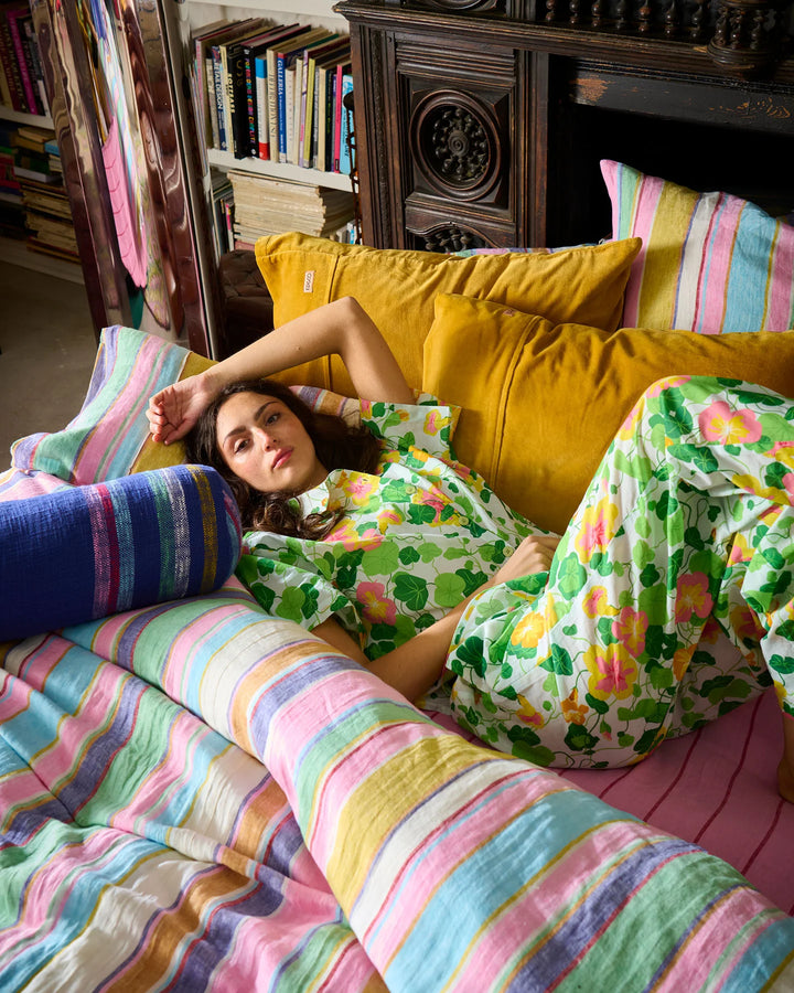 Kip & Co Tangier Days Linen European Pillowcases