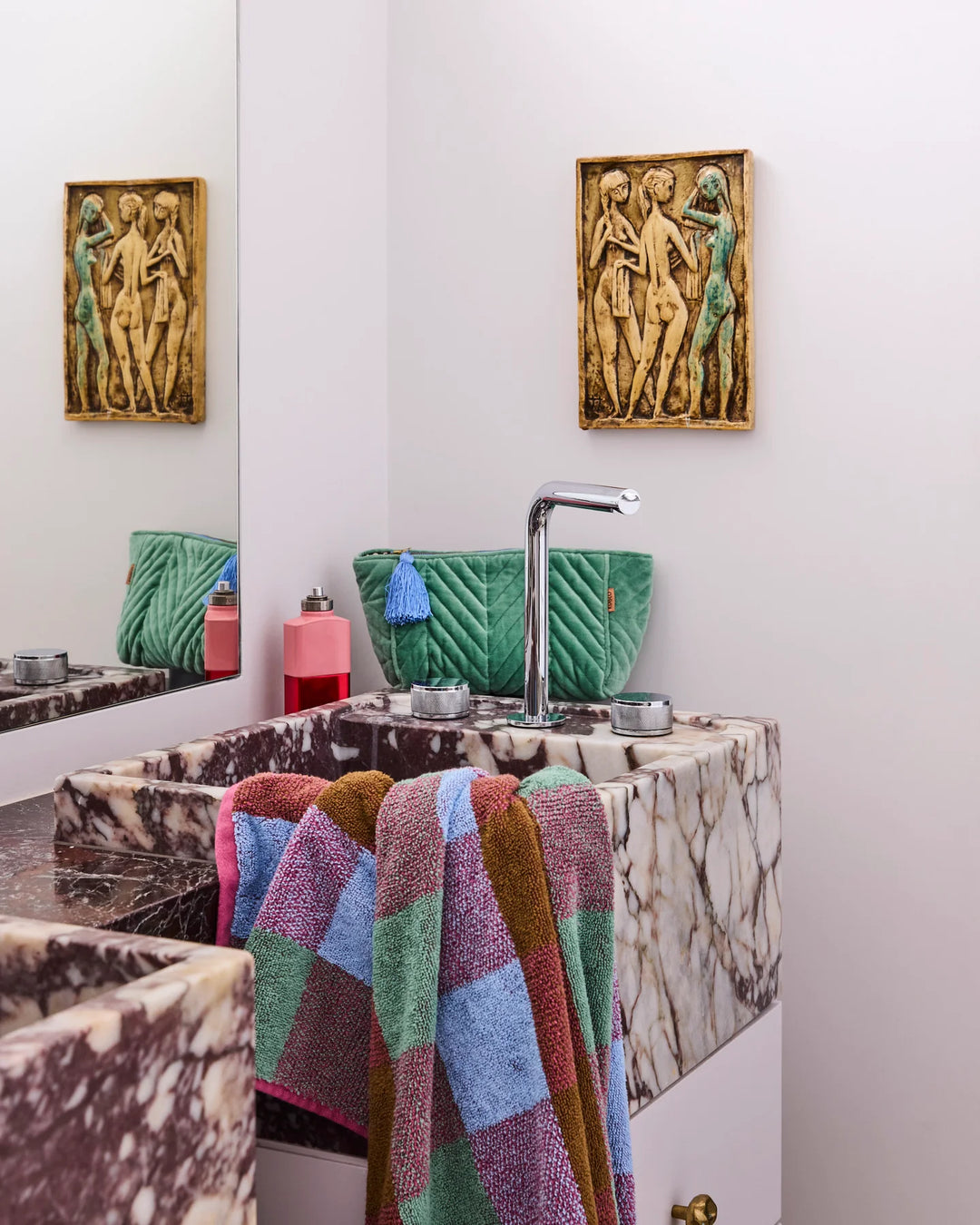 Kip & Co Bondi Tartan Terry Hand Towel
