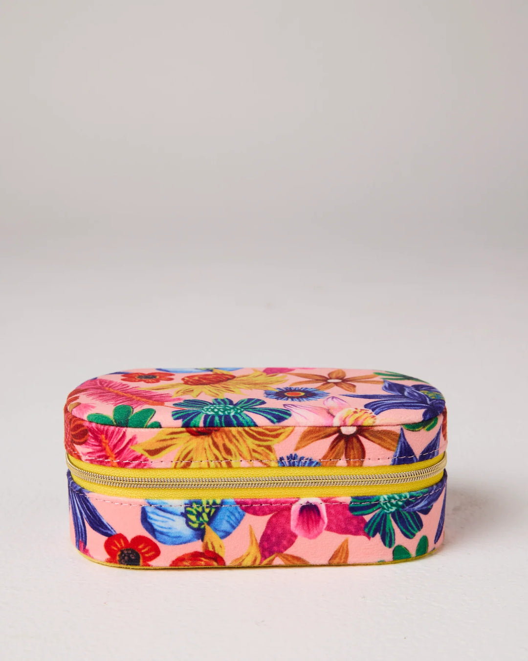 Kip & Co Wild Flowers In Bloom Travel Velvet Jewellery Box