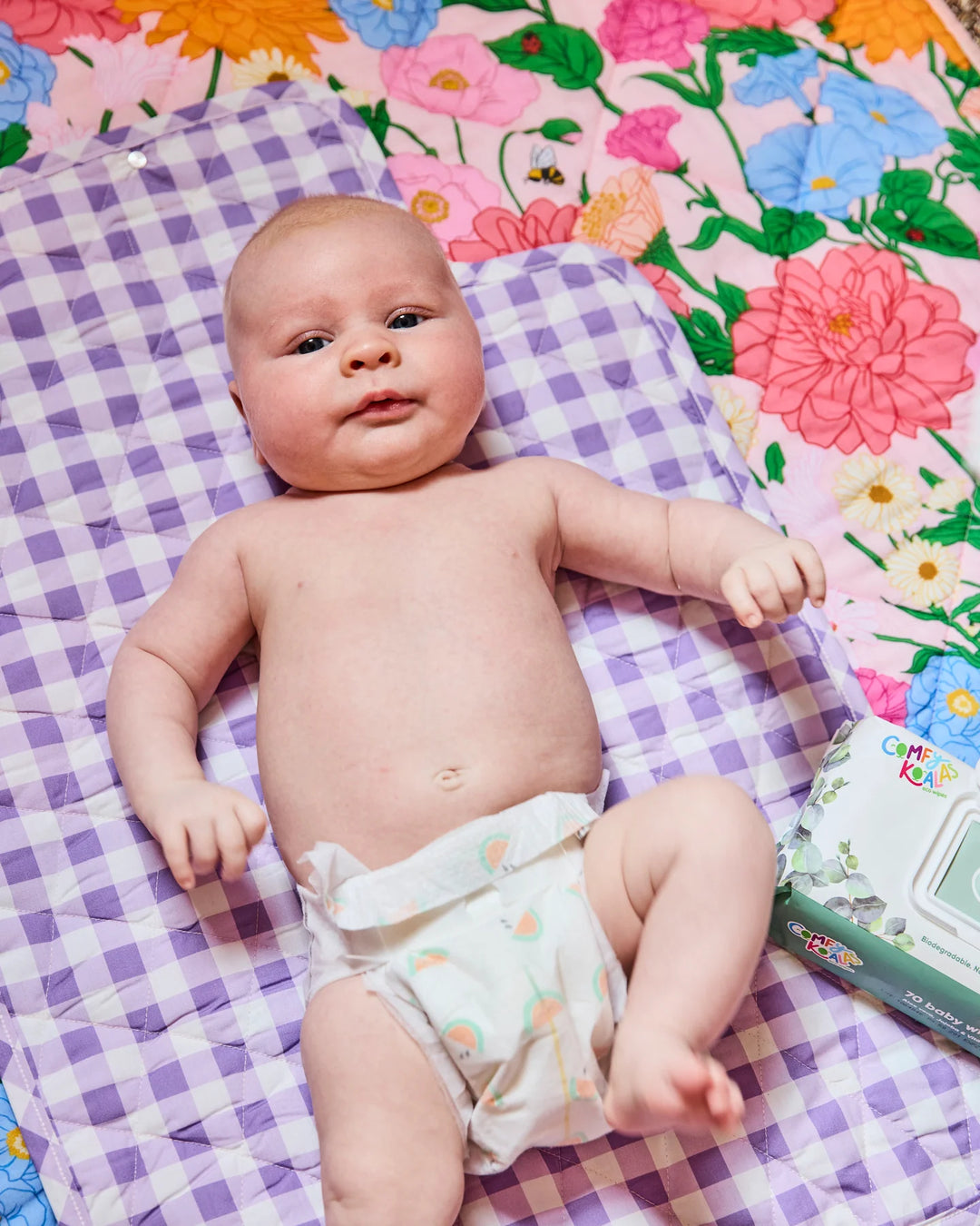 Kip & Co Follow The Sun Yellow Baby Change Mat