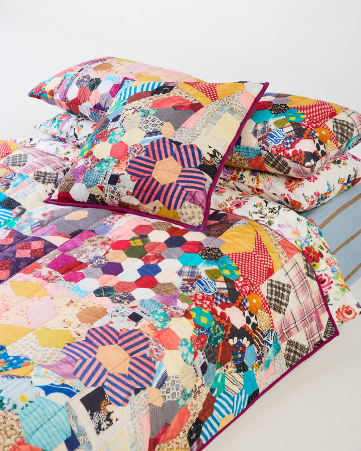 Kip & Co x Romance Was Born Patchy Times Upholstery Cushion