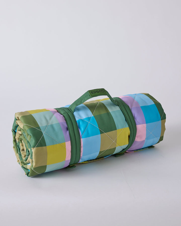 Kip & Co Sorbet Tartan Picnic Mat