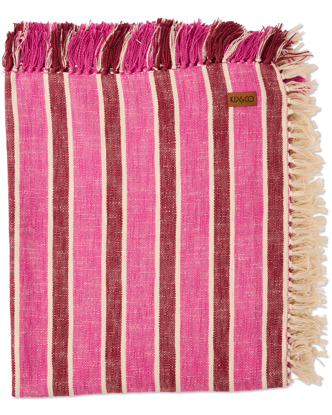 Kip & Co Cherry Sundae Woven Throw