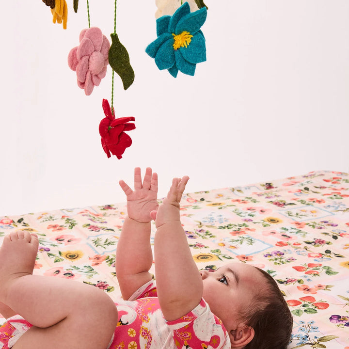 Kip & Co Little Flowers Felted Wool Mobile