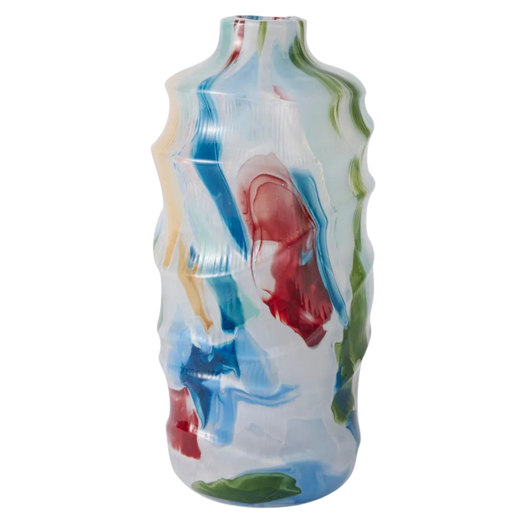 Kip & Co Swirl Portofino Tall Vase