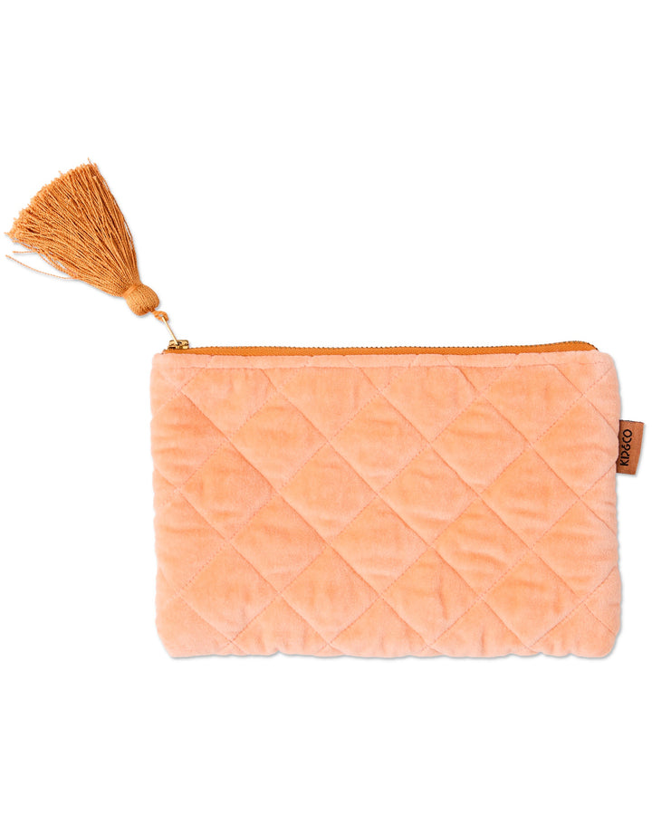 Kip & Co Melon Velvet Cosmetics Purse