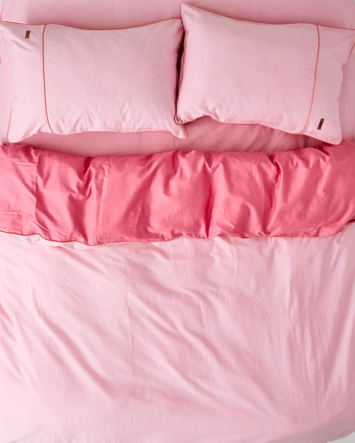 Kip & Co Glow In Pink Bamboo Cotton Pillowcases
