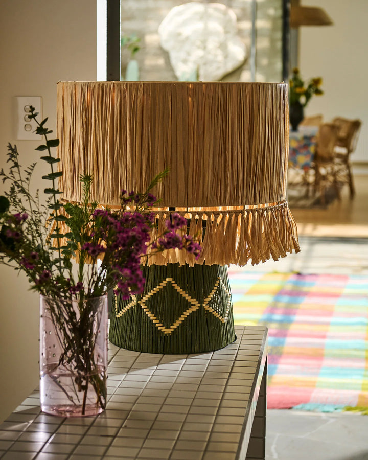 Kip & Co Kokomo Raffia Lamp
