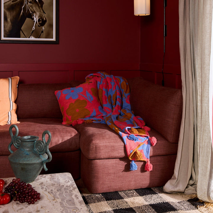 Kip & Co Flora Woven Cushion