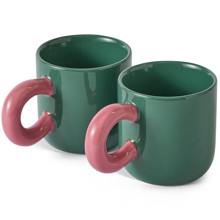 Kip & Co Basil Mug 2P Set