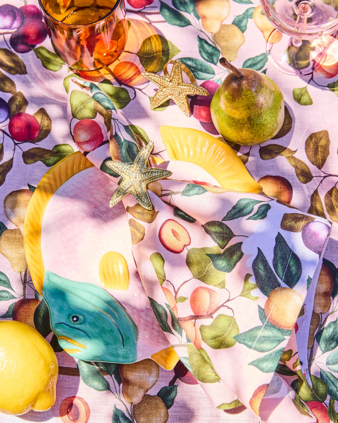 Kip & Co Orchard 4P Napkin Set