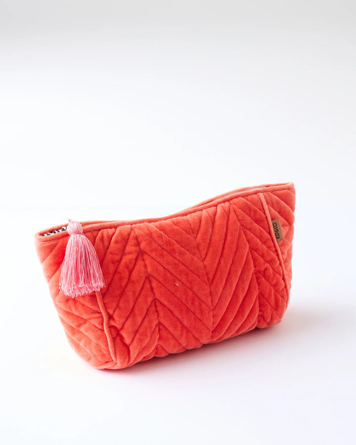 Kip & Co Poppy Queen Velvet Toiletry Bag