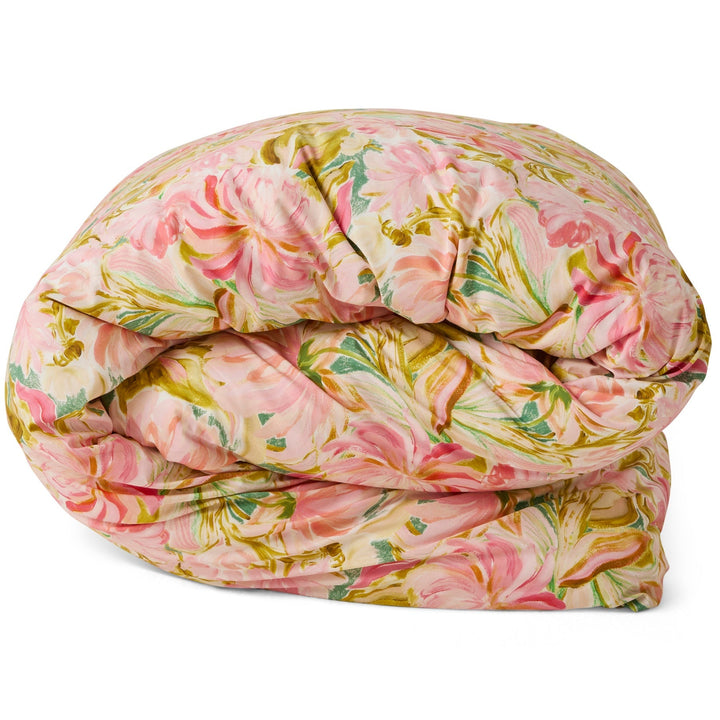 Kip & Co Warm Floral Breeze Organic Cotton Quilt Cover