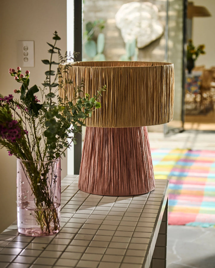 Kip & Co Sassafras Raffia Lamp