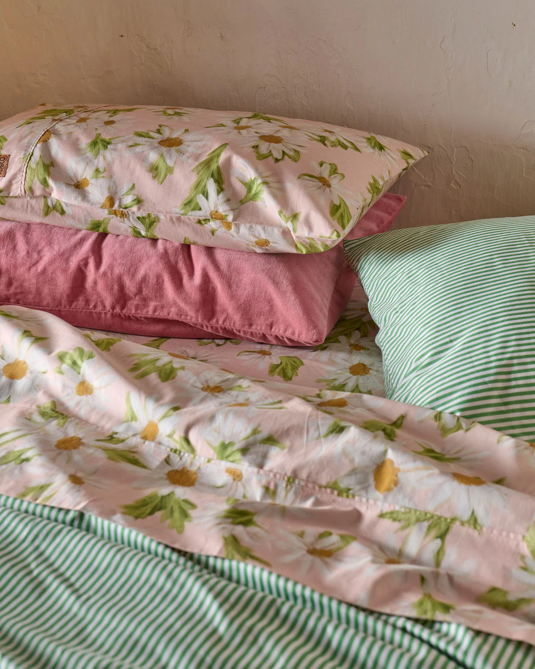 Kip & Co Sweet Daisy Organic Cotton Pillowcases