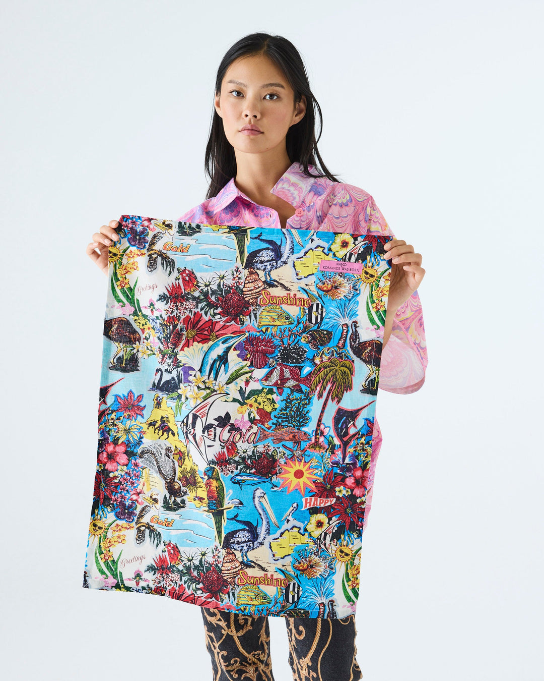 Kip & Co x Romance Was Born Ozzie Tea Towel