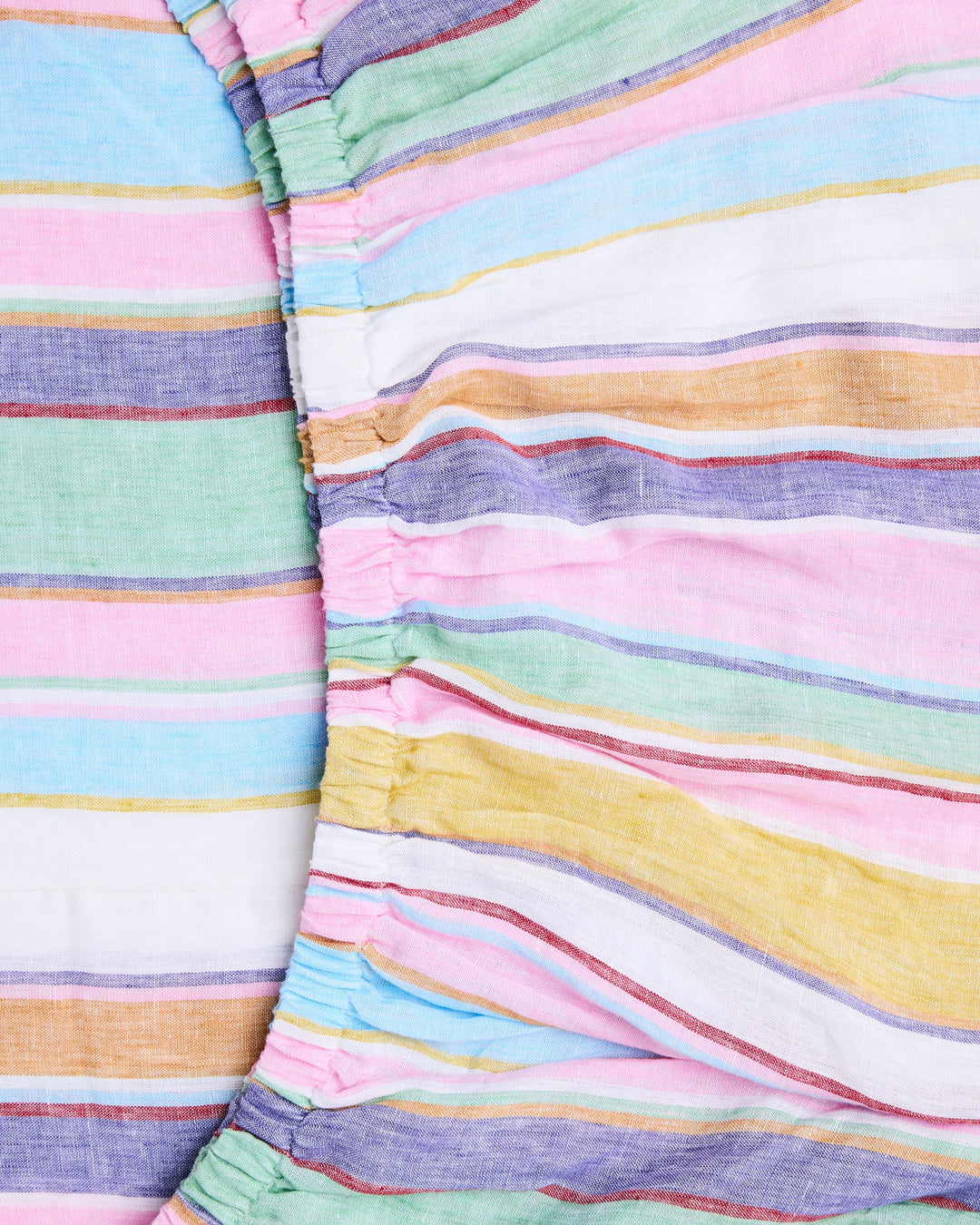 Kip & Co Tangier Days Linen Fitted Sheet